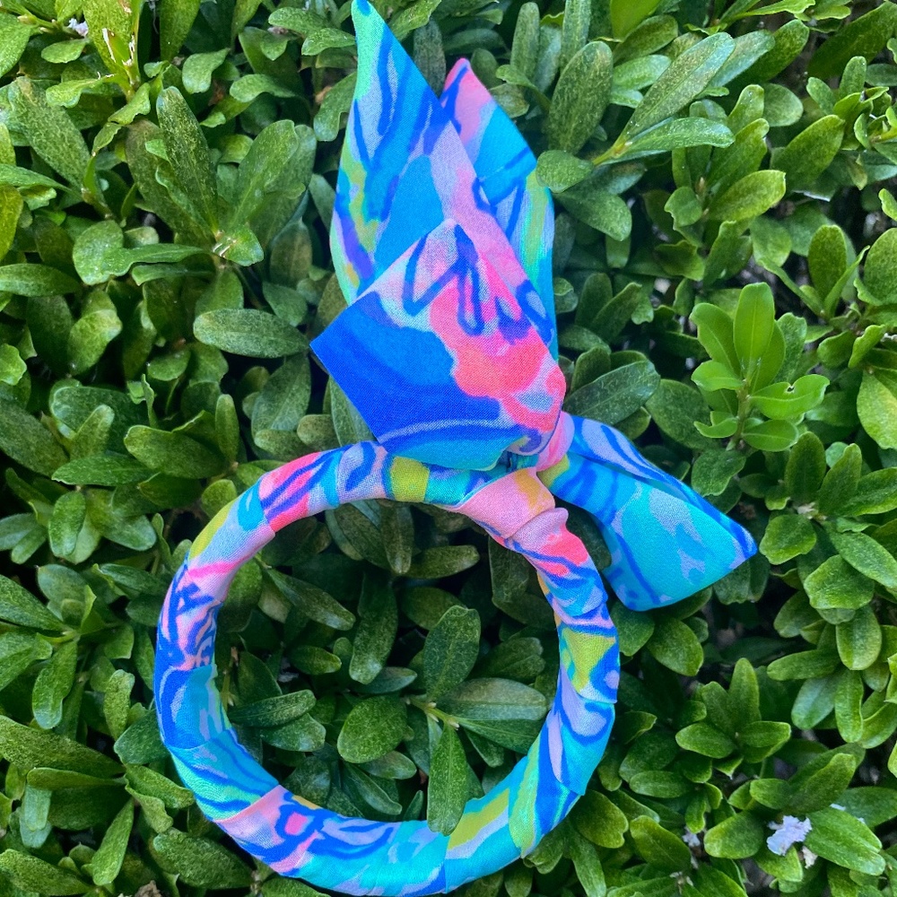 Lilly Pulitzer GWP fabric wrapped bangle